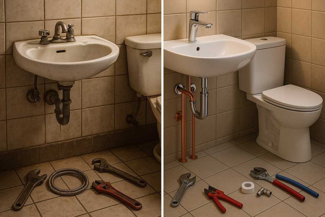 Rénovation facile : moderniser la plomberie d’une maison ancienne sans gros travaux